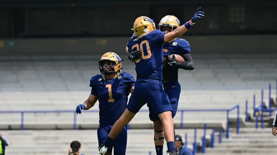 Jugadores de Pumas CU al momento de celebrar una anotación | Deportes UNAM