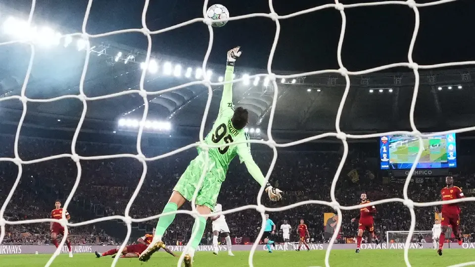 Gol de Mbappé a la Roma en Champions League | AP