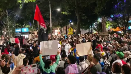 Marcha de trabajadores del IMSS en CDMX reúne a 7 mil personas y termina con saldo blanco