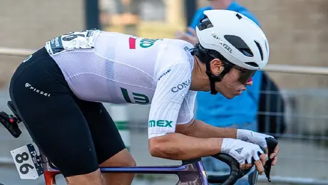 ¿Quién es José Emilio Rodríguez, el joven ciclista que quiere seguir los pasos de Isaac del Toro?