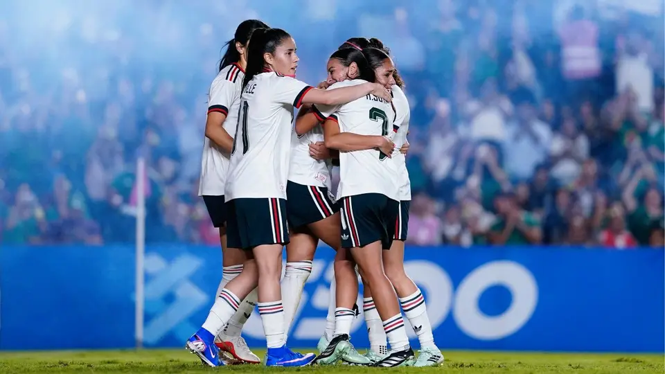 Las jugadoras de la Selección Mexicana en celebración | IMAGO 7