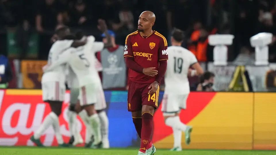 Donyell Malen tras el cuarto gol del Real Madrid ante Roma en Champions | AP
