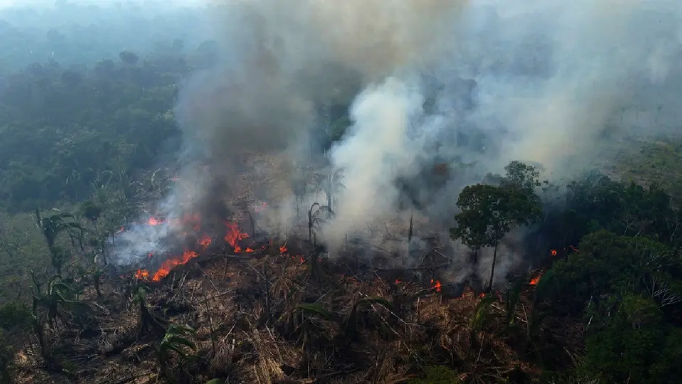 La Amazonía brasileña enfrenta una grave emergencia ambiental debido al incremento de incendios / AP