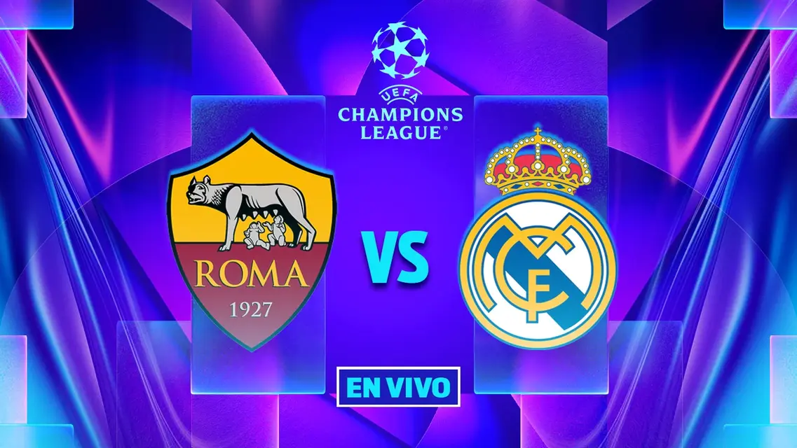 Roma vs Real Madrid EN VIVO Champions League: Resultados goles y transmisión