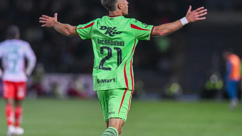Ricardinho festejando por abrir el marcador | Imago7