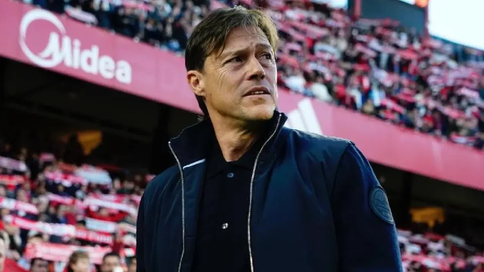 Matías Almeyda en LaLiga I X:@SevillaFC_ENG