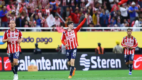 Armando 'Hormiga' González celebra su gol contra América en la Jornada 6 del Clausura 2026 | IMAGO 7