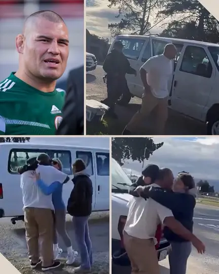 Cañin Velázquez se reencuentra con su familia l CAPTURA