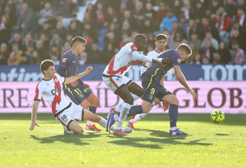 Rayo Vallecano vs Atlético de Madrid en LaLiga I AFP