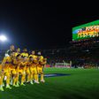 Jugadores de Tigres previo al partido de la Jornada 5 del Clausura 2026 | IMAGO 7