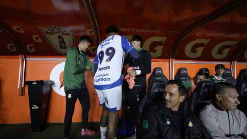 Jhonder Cádiz en el Estadio Hidalgo | IMAGO7