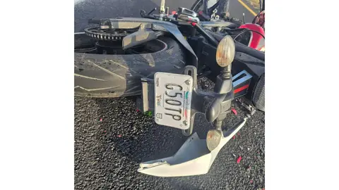 El motociclista perdió la vida en el lugar. / X: @ultranoticiasfm