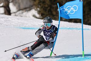 Sarah Schelper compitió en la prueba Super-G Race en el esquí alpino en los Juegos Olímpicos de Invierno 2026 | AP