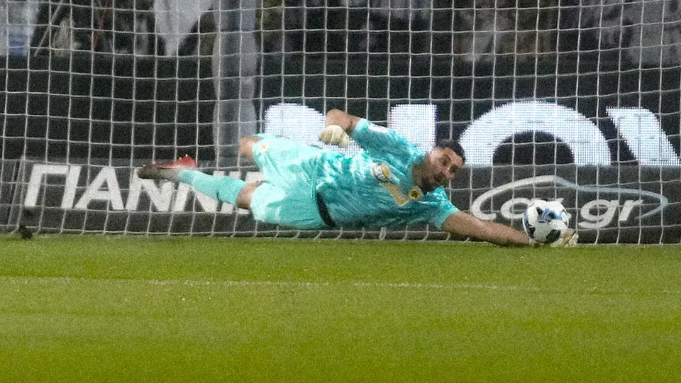 Strakosha, portero de AEK | IG: @aekfc_official