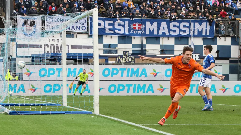 Fiorentina se impuso al Como con gol de Fagioli |AP