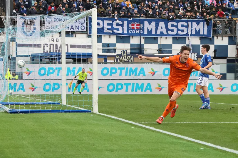 Fiorentina se impuso al Como con gol de Fagioli |AP