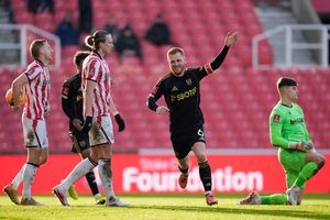 Harrison Reed celebra tras su gol de la remontada ante Stoke City en la FA Cup | AP