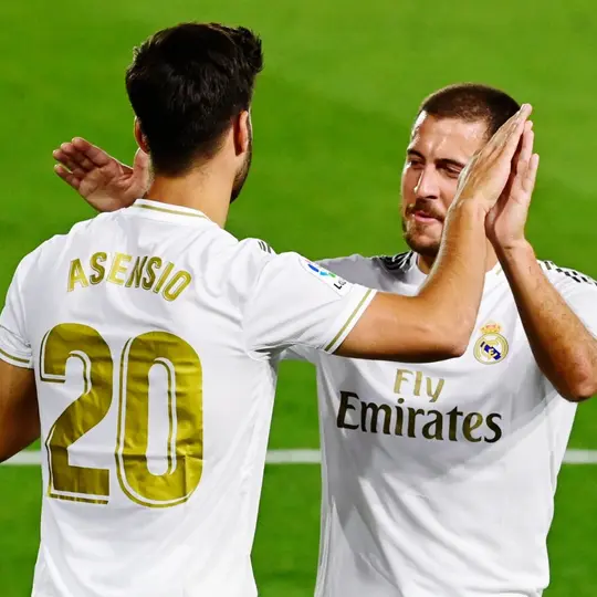 Hazard y Asensio en el Real Madrid l X:hazardeden10
