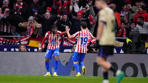 Atlético de Madrid goleó a Barcelona en casa dentro de la Copa del Rey | AP