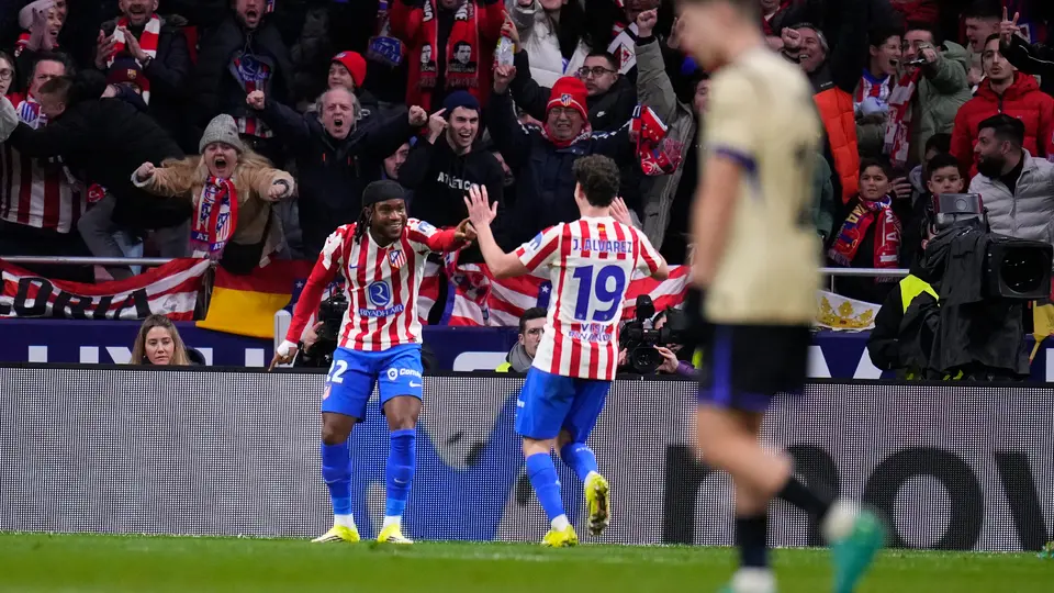 Atlético de Madrid goleó a Barcelona en casa dentro de la Copa del Rey | AP