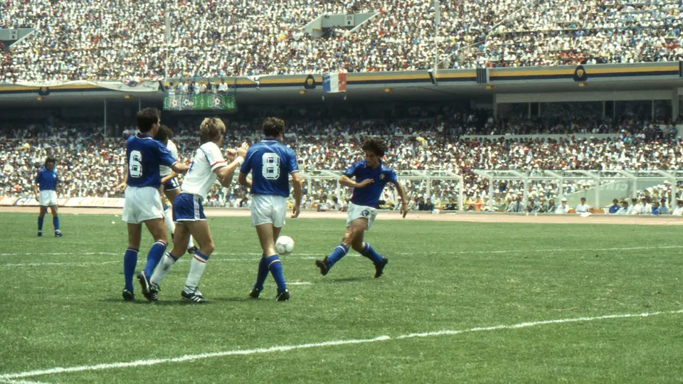 Partido de Francia vs Italia en la Copa del Mundo México 1986 | MexSport