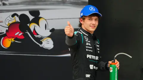 Kimi Antonelli, de Mercedes, ganó el GP de China | AP