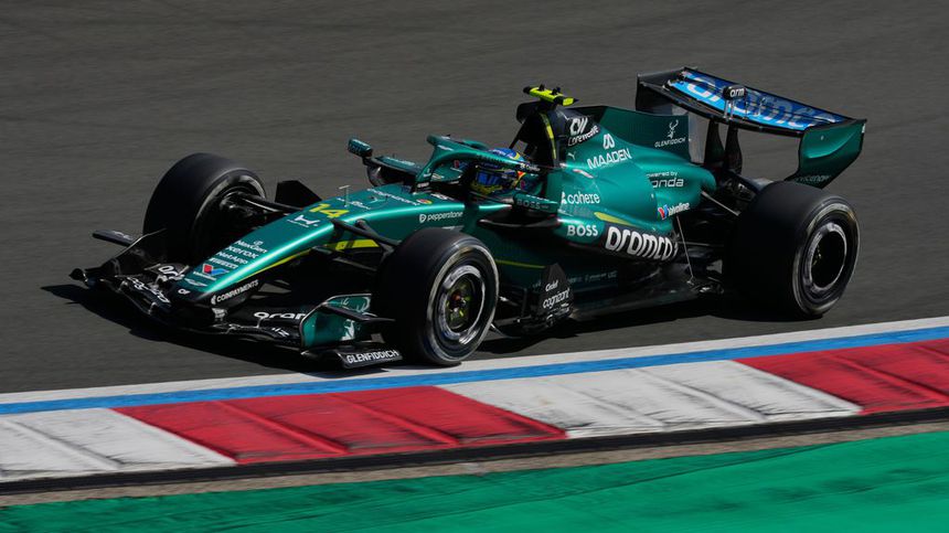 Fernando Alonso durante la sprint race del Gran Premio de China 2026 | AP