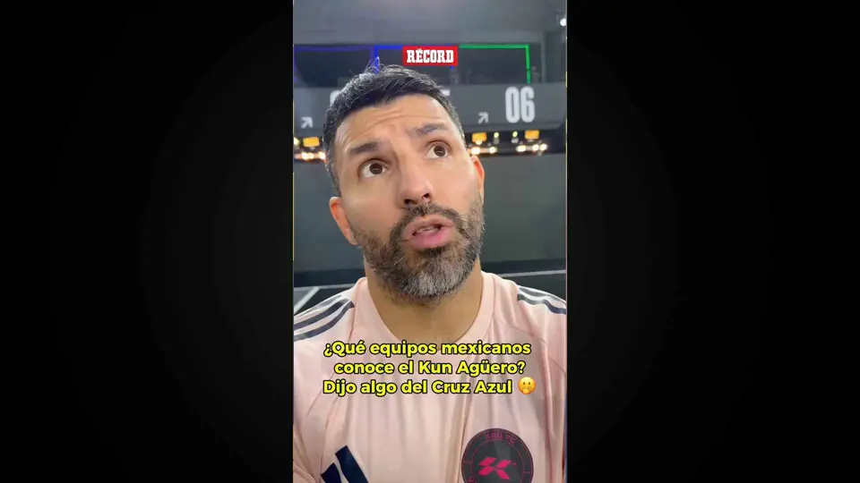 ¿Fan de Cruz Azul? Kun Agüero llega a México y habló de La Máquina