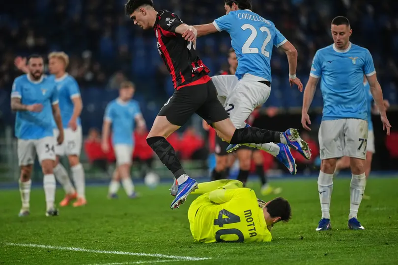 AC Milán vs. Lazio en la Serie A | AP