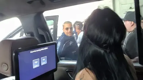 Adame aseguró que el golpe que recibió cerca del oído le provocó vértigo tras el incidente./ Captura de pantalla