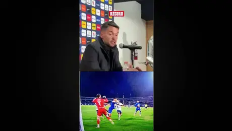Nicolás Larcamón se lanzó contra el arbitraje