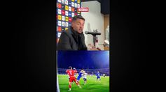 Nicolás Larcamón se lanzó contra el arbitraje