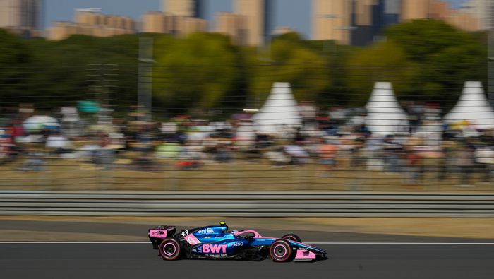 Colapinto durante el Gran Premio de China 2026 | AP