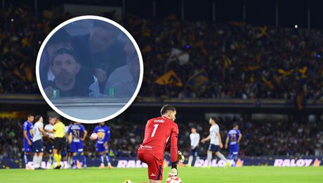 ¡El Prime de la Liga MX! Kun Agüero presente en el partido Pumas vs. Cruz Azul