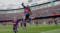 Raphinha celebra con Barcelona ante Sevilla | AP