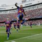 Raphinha celebra con Barcelona ante Sevilla | AP
