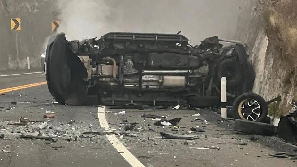 Difunden video del accidente donde murió Diego Osuna Miranda, hijo del director de BBVA México