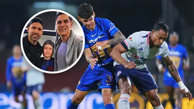 ¡Puro crack! Rafa Márquez y su reunión con el Kun Agüero en Ciudad Universitaria