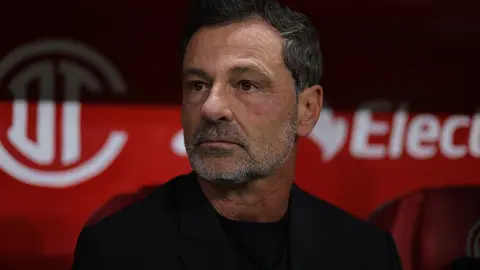 Diego Cocca, entrenador del Atlas, en duelo ante Toluca en el Clausura 2026