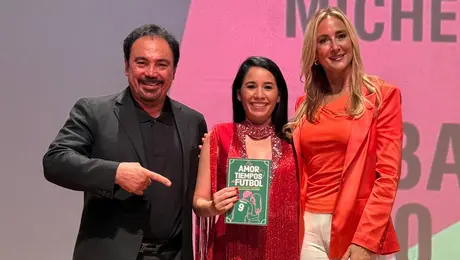 El Hugo Sánchez más personal en la presentación del libro: "El amor en tiempos de futbol"