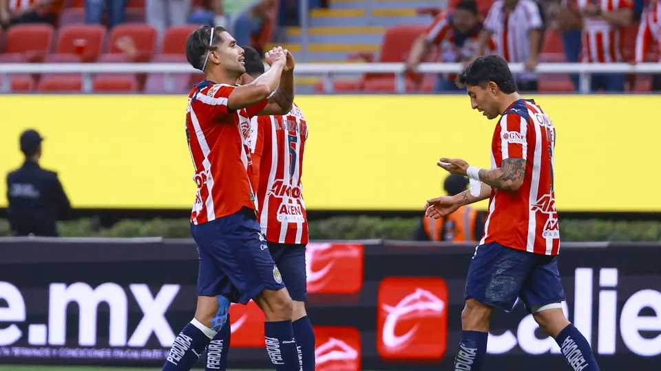 Ricardo Marín en festejo de gol ante Santos en el Clausura 2026 | MEXSPORT