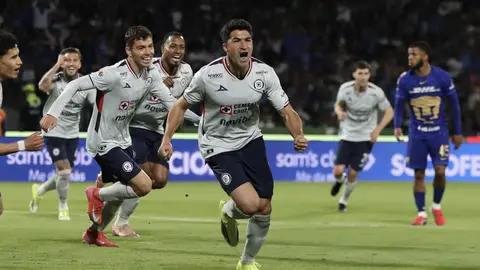 Nico Ibáñez abrió el marcador en el Pumas vs Cruz Azul | GINA SÁNCHEZ