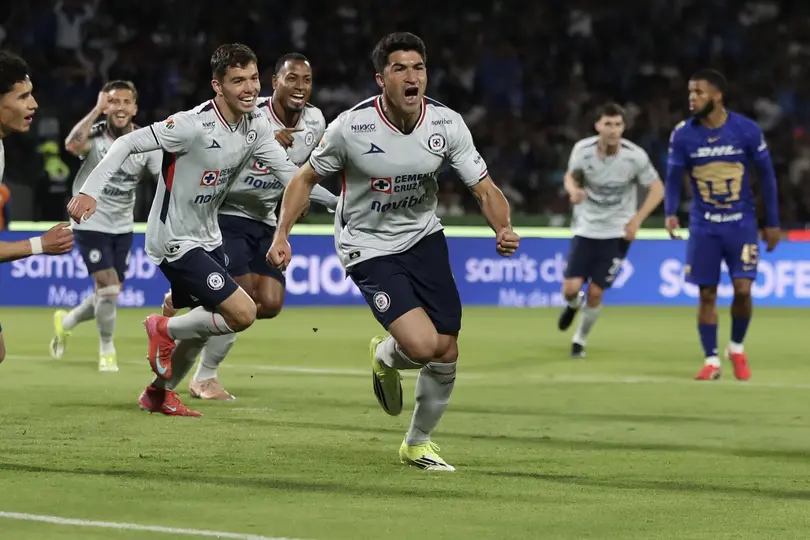 Nico Ibáñez abrió el marcador en el Pumas vs Cruz Azul | GINA SÁNCHEZ