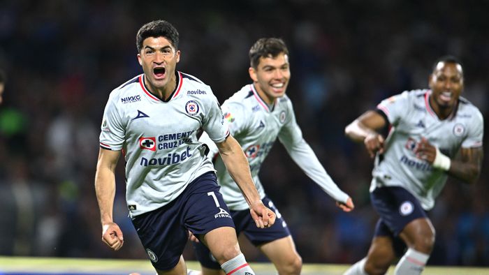 Nico Ibáñez celebra su gol ante Pumas | MEXSPORT