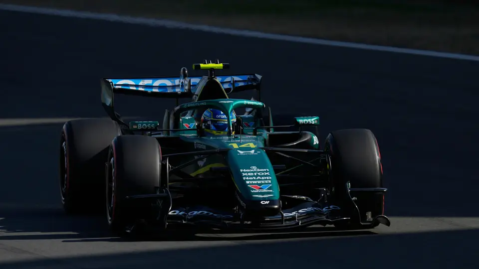 Fernando Alonso durante la qualy del Gran Premio de China 2026 | AP