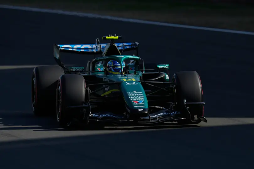 Fernando Alonso durante la qualy del Gran Premio de China 2026 | AP