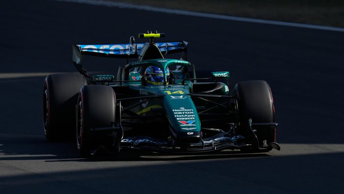 Fernando Alonso durante la qualy del Gran Premio de China 2026 | AP