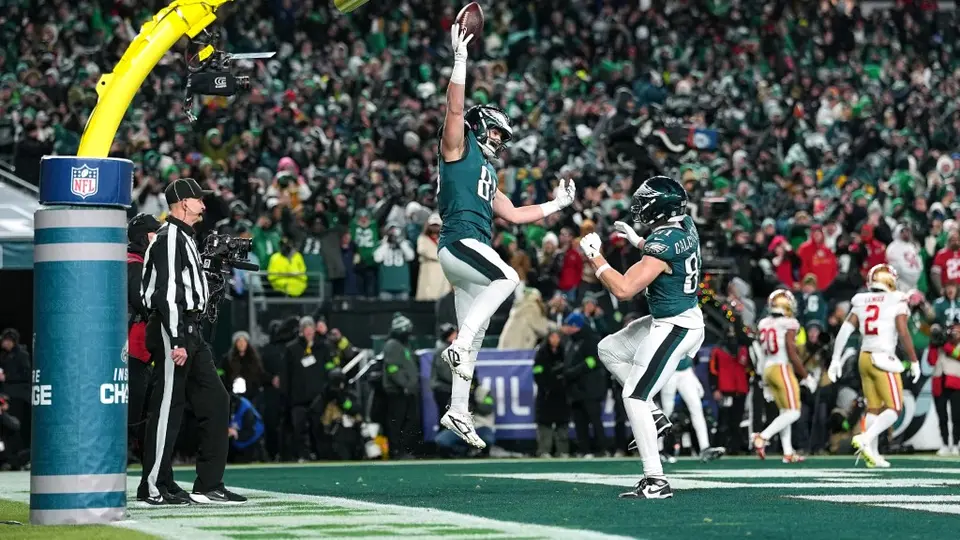 Dallas Goedert, ala cerrada de Philadelphia Eagles | AFP