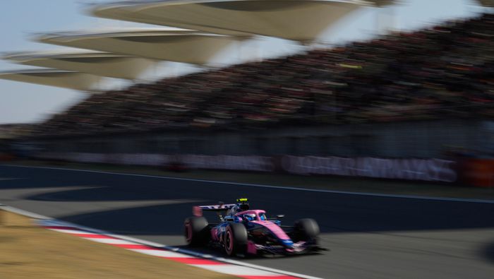 Franco Colapinto durante el Gran Premio de China 2026 | AP