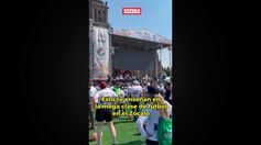 Ya Comienza La Mega Clase De Futbol En El Zócalo Y Esto Es Lo Que Está Sucediendo